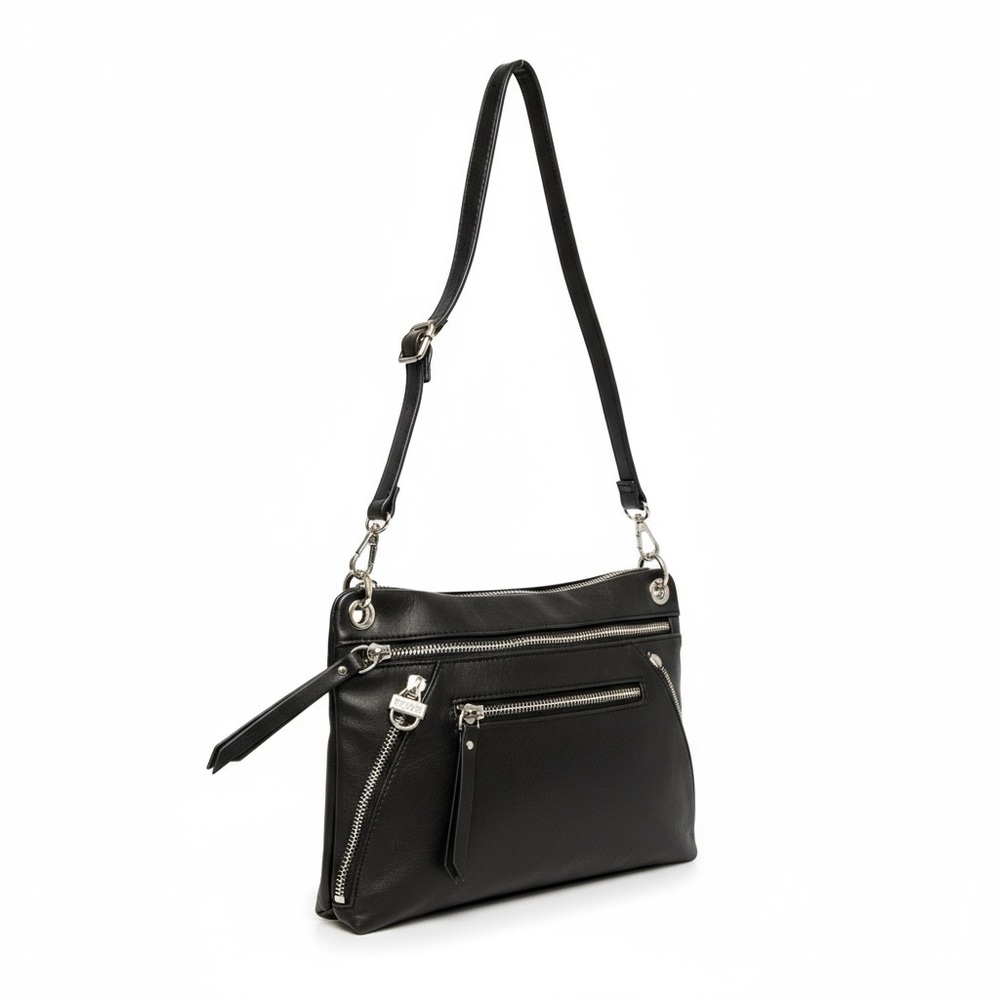 🖤 Nicole‎ Miller New York Genuine Leather Crossbody Bag 🖤